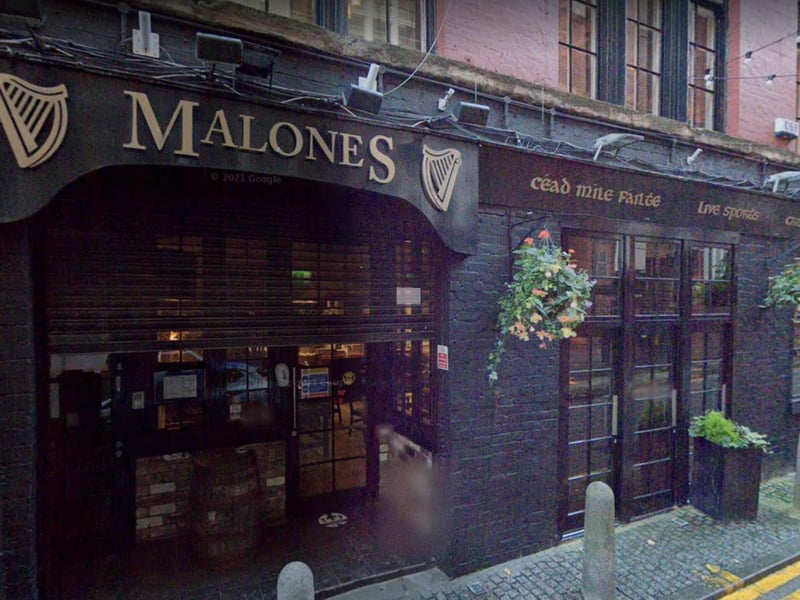 Malone's Irish Bar on Sauchiehall Lane is a "very spacious traditional style bar" and offers a highly-rated roof top bar that plenty of reviewers enjoy. Another reviewer adds that the "staff are welcoming and friendly".