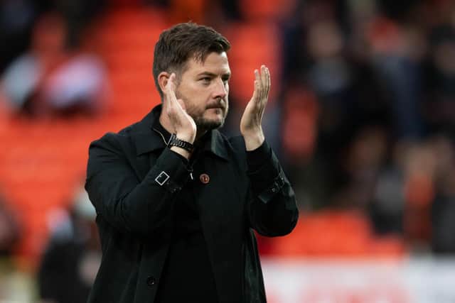 Dundee Utd manager Tam Courts is planning changes for the visit of St Johnstone. (Photo by Mark Scates / SNS Group)