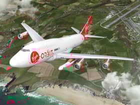 The Glasgow-built satellite will be sent into space via the Virgin Orbit launch. Picture: Spaceport Cornwall