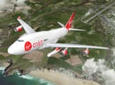 The Glasgow-built satellite will be sent into space via the Virgin Orbit launch. Picture: Spaceport Cornwall