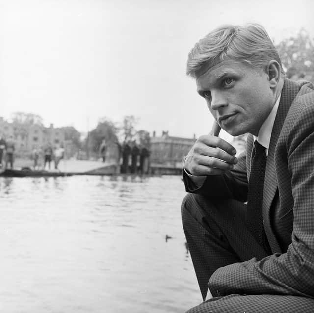 Hardy Kruger on location in Cambridge for the filming of Bachelor of Hearts in 1958 (Picture: BIPS/Getty Images)