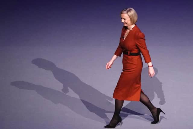 Prime Minister Liz Truss at the Conservative Party annual conference