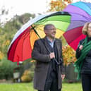 Scottish Green Party leaders Patrick Harvie and Lorna Slater