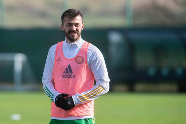 Albian Ajeti has been made Celtic captain for Wednesday's friendly match against Sheffield Wednesday. Picture: SNS
