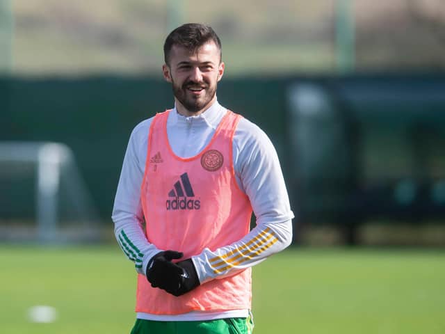 Albian Ajeti has been made Celtic captain for Wednesday's friendly match against Sheffield Wednesday. Picture: SNS