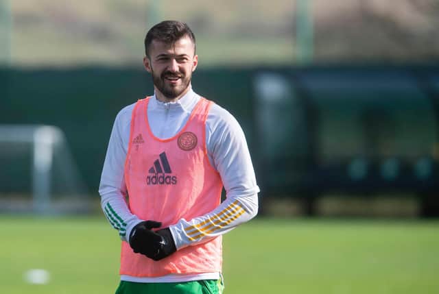 Albian Ajeti has been made Celtic captain for Wednesday's friendly match against Sheffield Wednesday. Picture: SNS
