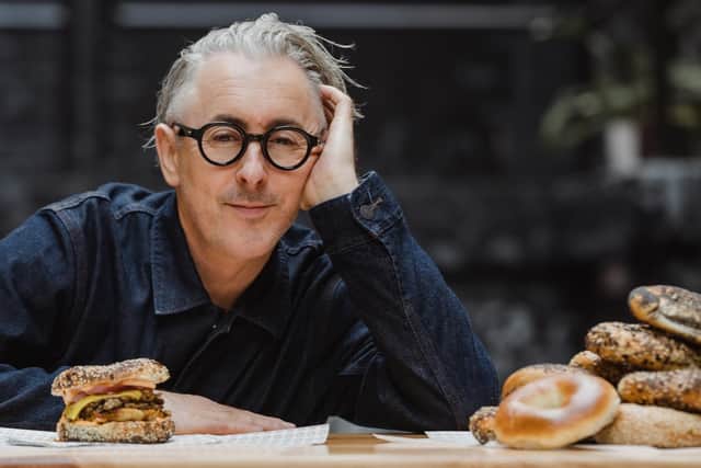 Alan Cumming will see his very own signature vegan bagel take centre stage on the menu at Bross Bagels shops across Edinburgh next month.