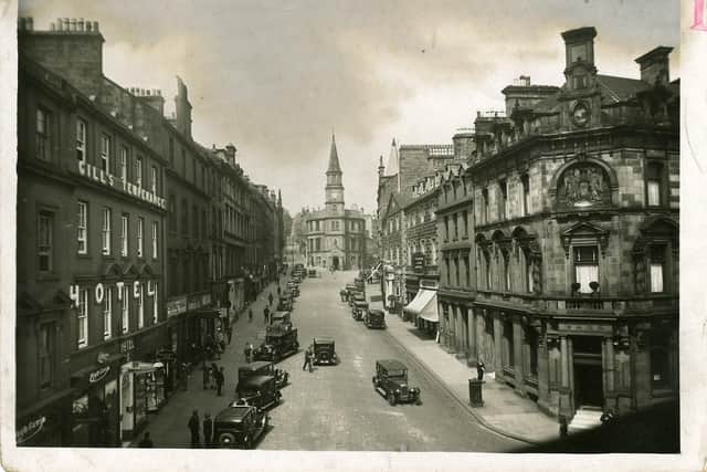 King Street in Stirling in the 1930s, a very fashionable place to shop. PIC: Scottish Motor Museum Trust.