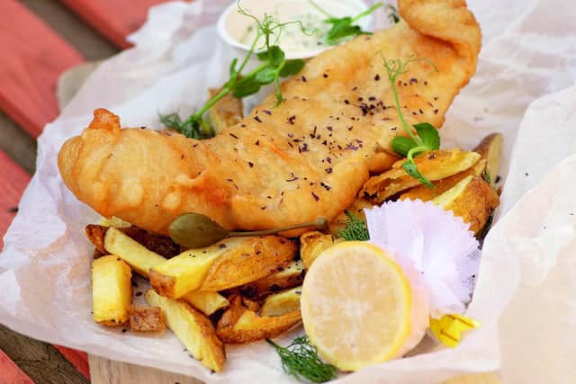 Fish and chips Pic: Susie Lowe