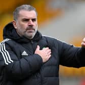 Celtic manager Ange Postecoglou has been linked with the Leeds United vacancy.  (Photo by Rob Casey / SNS Group)