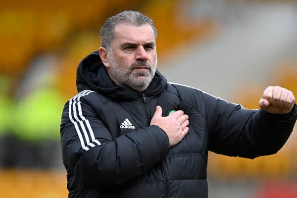 Celtic manager Ange Postecoglou has been linked with the Leeds United vacancy.  (Photo by Rob Casey / SNS Group)