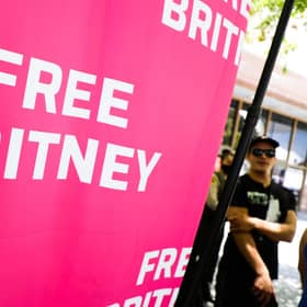 The singer has now openly criticised her conservatorship, branding it controlling and abusive. Picture: Rich Fury/Getty Images.