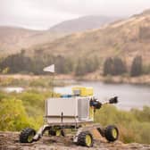 Historic spot: TA-M at Bruce's Stone overlooking Loch Trool