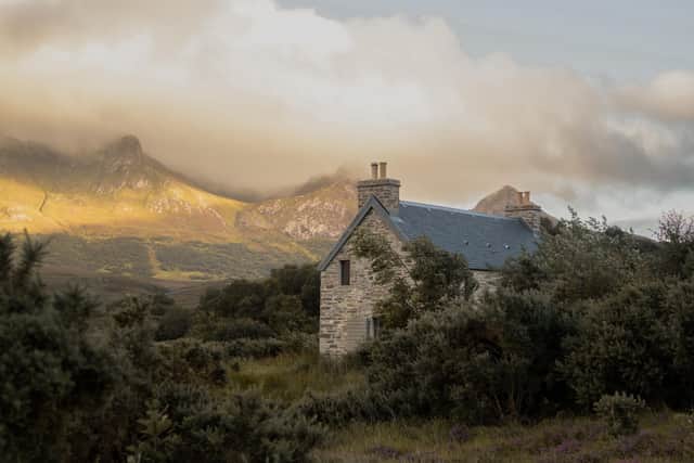 Kyle House, Kinloch Lodge Tongue, by, Lairg. Pic: Fran Mart: Fran Mart