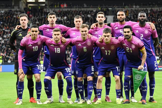Scotland face hosts Germany in the opening match of Euro 2024 in Munich on June 14. (Photo by Stuart Franklin/Getty Images)