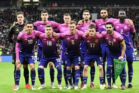 Scotland face hosts Germany in the opening match of Euro 2024 in Munich on June 14. (Photo by Stuart Franklin/Getty Images)