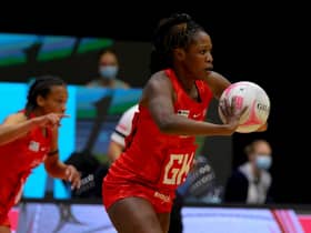 Strathclyde Sirens goal keeper Towera Vinkhumbo has been in fine form. Picture: Ben Lumley