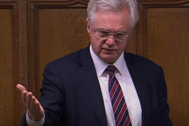 David Davis suggested Nicola Sturgeon’s alleged misleading of Scottish Parliament would be seen very differently if she'd apologised and admitted she may have made a mistake.