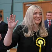 SNP MP Amy Callaghan. Pic: Jane Barlow/PA Wire