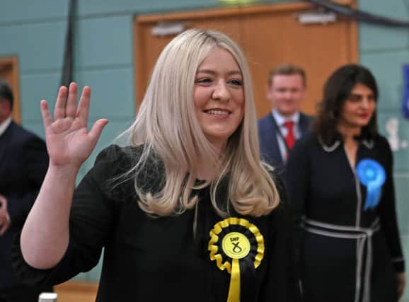 SNP MP Amy Callaghan. Pic: Jane Barlow/PA Wire