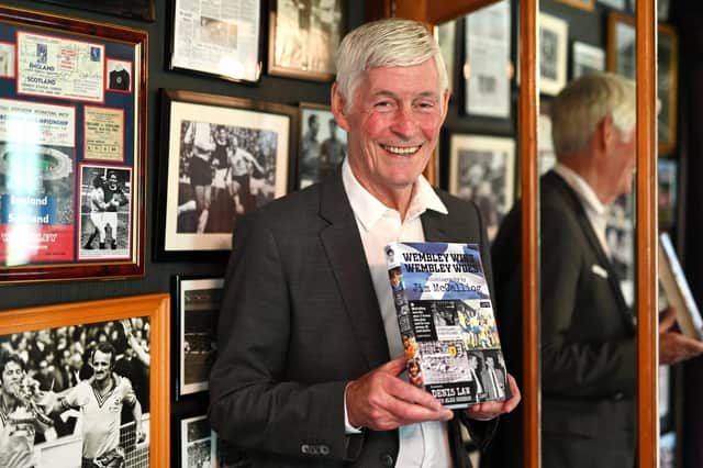 Jim McCalliog was just 20 when he scored against World Cup holders England at Wembley in 1967 and believes Billy Gilmour should be given the same opportunity. Picture: John Devlin