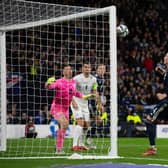 Scotland’s Scott McTominay scores an injury-time winner over Israel at Hampden (Photo by Sammy Turner / SNS Group)