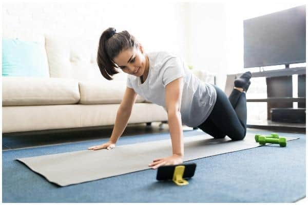 Many people throughout the UK will now be adapting to working out at home as the lockdown continues