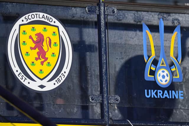 Scotland were due to host Ukraine in the Fifa World Cup play-off semi-final at Hampden on March 24. (Photo by Ross MacDonald / SNS Group)