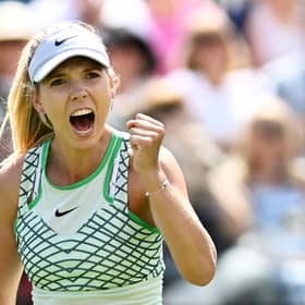 Katie Boulter will fly the flag for Britain in the women's singles. (Photo by Mike Hewitt/Getty Images)