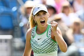 Katie Boulter will fly the flag for Britain in the women's singles. (Photo by Mike Hewitt/Getty Images)