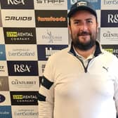 Ryan Campbell picturd after winning the Blairgowrie Perthshire Masters on the Tartan Pro Tour.