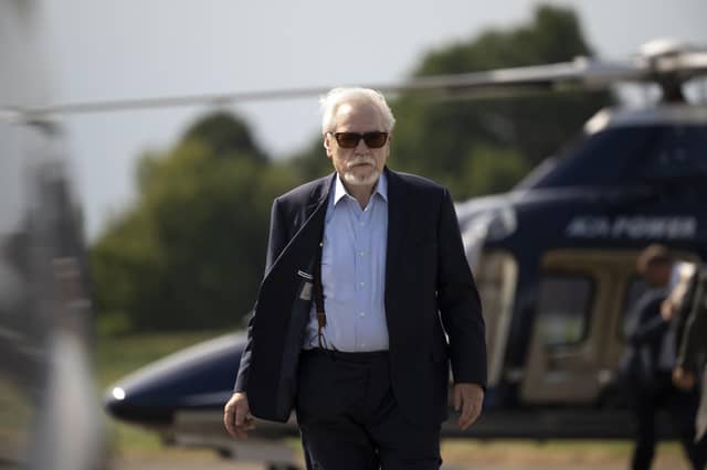 Brian Cox stars as Logan Roy in Succession.