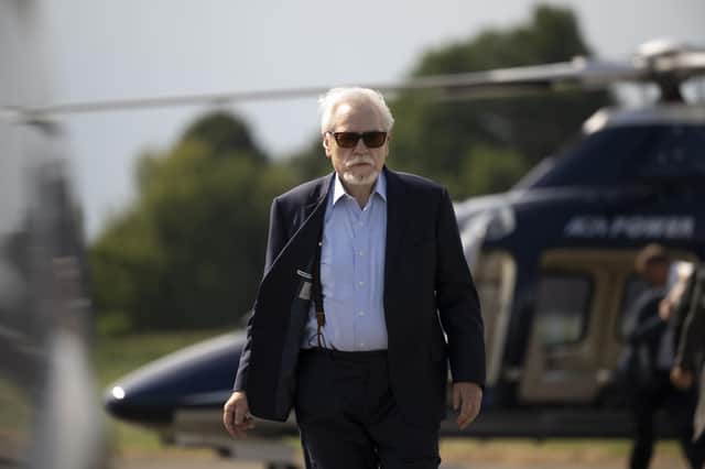 Brian Cox stars as Logan Roy in Succession.