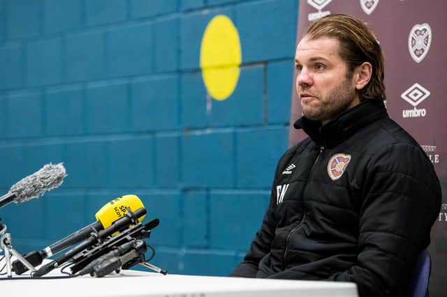 Hearts manager Robbie Neilson is preparing his players to face Ayr United on Saturday.