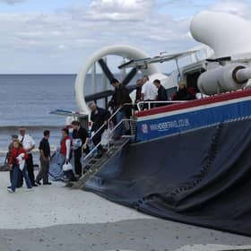 The Forthfast Hovercraft from Kirkcaldy to Portobello in 2007

 

Pic Neil Hanna