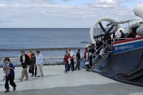 The Forthfast Hovercraft from Kirkcaldy to Portobello in 2007

 

Pic Neil Hanna