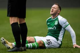 Aiden McGeady is keen to extend his Hibs career despite his injury record and age. (Photo by Ross Parker / SNS Group)