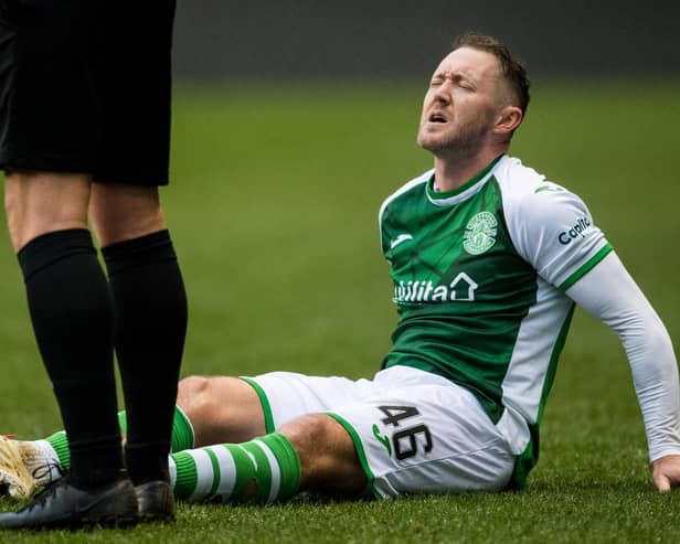 Aiden McGeady is keen to extend his Hibs career despite his injury record and age. (Photo by Ross Parker / SNS Group)