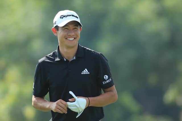 Collin Morikawa during the pro am prior to the start of the DP World Tour Championship at Jumeirah Golf Estates. Picture: Andrew Redington/Getty Images