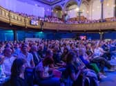 A packed house for Jarvis Cocker's book festival event.