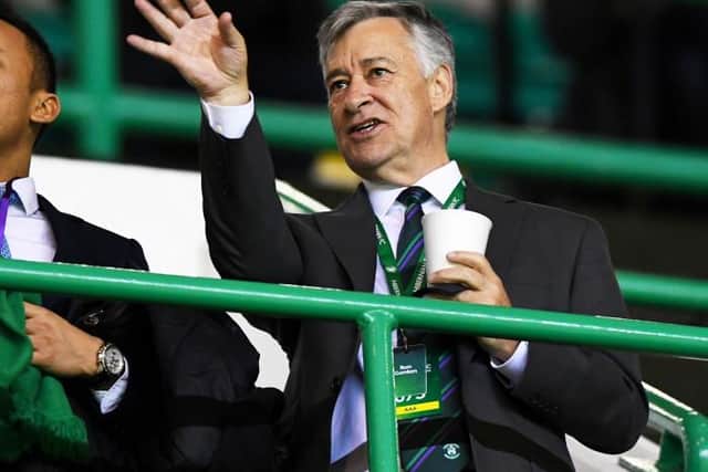 Hibs Owner Ron Gordon has sealed strategic partnerships with Stenhousemuir and Charleston Battery inside the past year. (Photo by Alan Harvey / SNS Group)