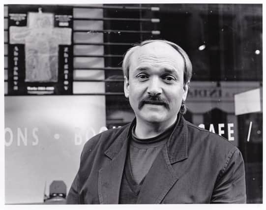 Chris Carrell championed community engagement (Picture copyright Alan Wylie, 1989)