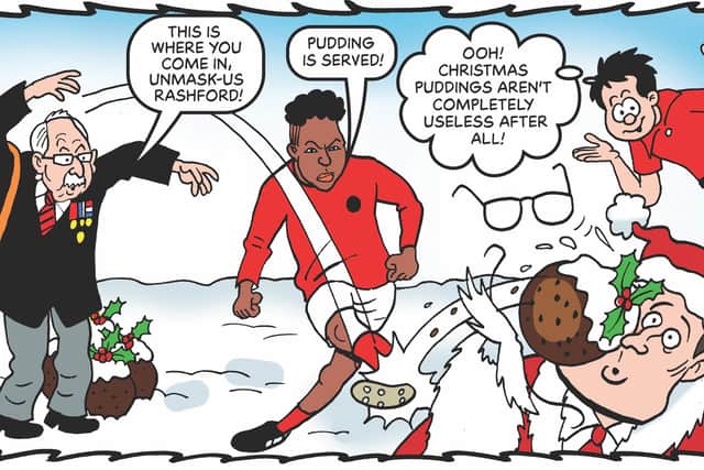 The Beano pays tribute to the exploits of Sir Captain Tom Moore and Marcus Rashord in its special pull-out.