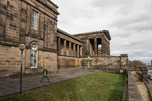 The former Royal High School on Calton Hill will be transformed for the Hidden Door festival in June.