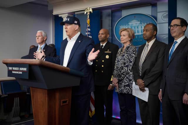 US President Donald Trump has been tested for Coronavirus after coming into contact with a sufferer who was part of a delegation he welcomed from Brazil.