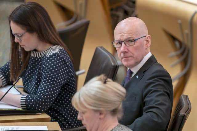 SNP First Minister John Swinney (Photo by Jane Barlow/PA Wire)