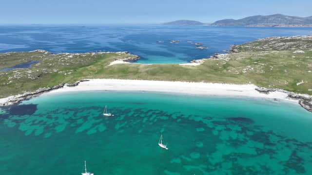 Taransay was made famous by the BBC show Castaway in the early 2000s (pic: Savills)