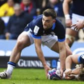 Ben White has recovered from an ankle injury and will start for Scotland against Georgia.  (Photo by Ross MacDonald / SNS Group)