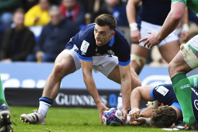 Ben White has recovered from an ankle injury and will start for Scotland against Georgia. (Photo by Ross MacDonald / SNS Group)