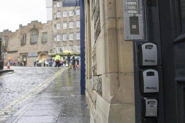 Keylocks are a familiar sight across Edinburgh, but that could now change on the back of tighter short-term lets regulations